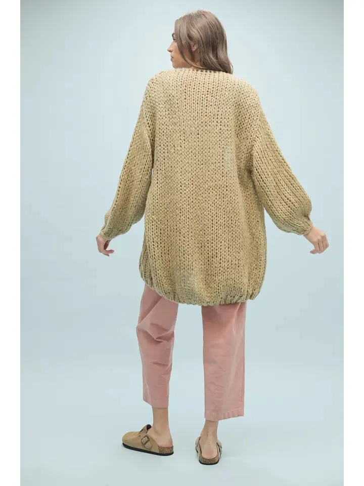 Open-Knit Chunky Sweater Cardigan sold by Sunbeam product image thumbnail 2