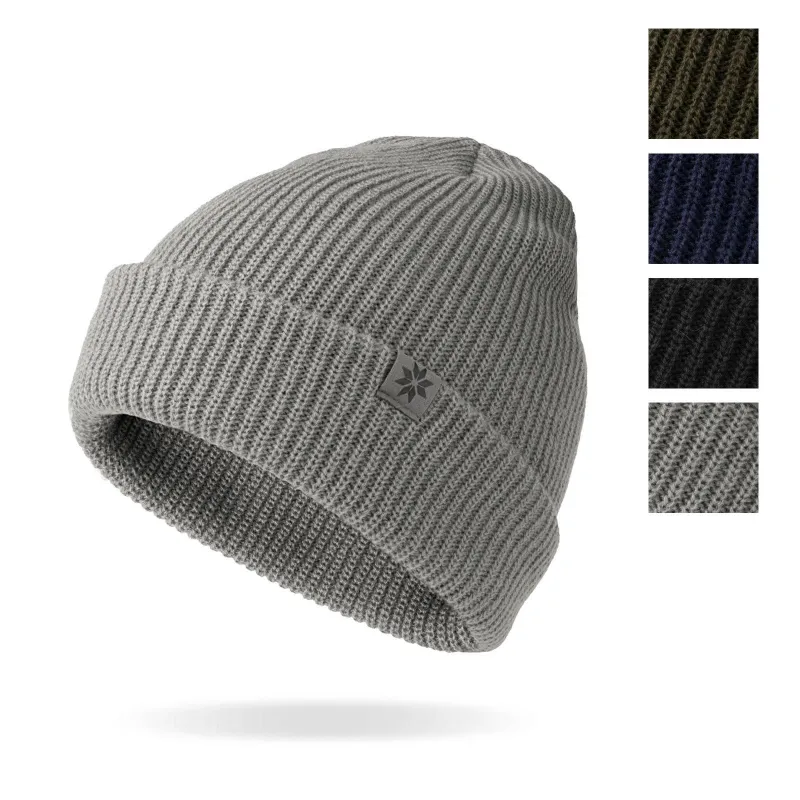 Britt's Knits Craftsman Men's Beanie Open made by Sunbeam