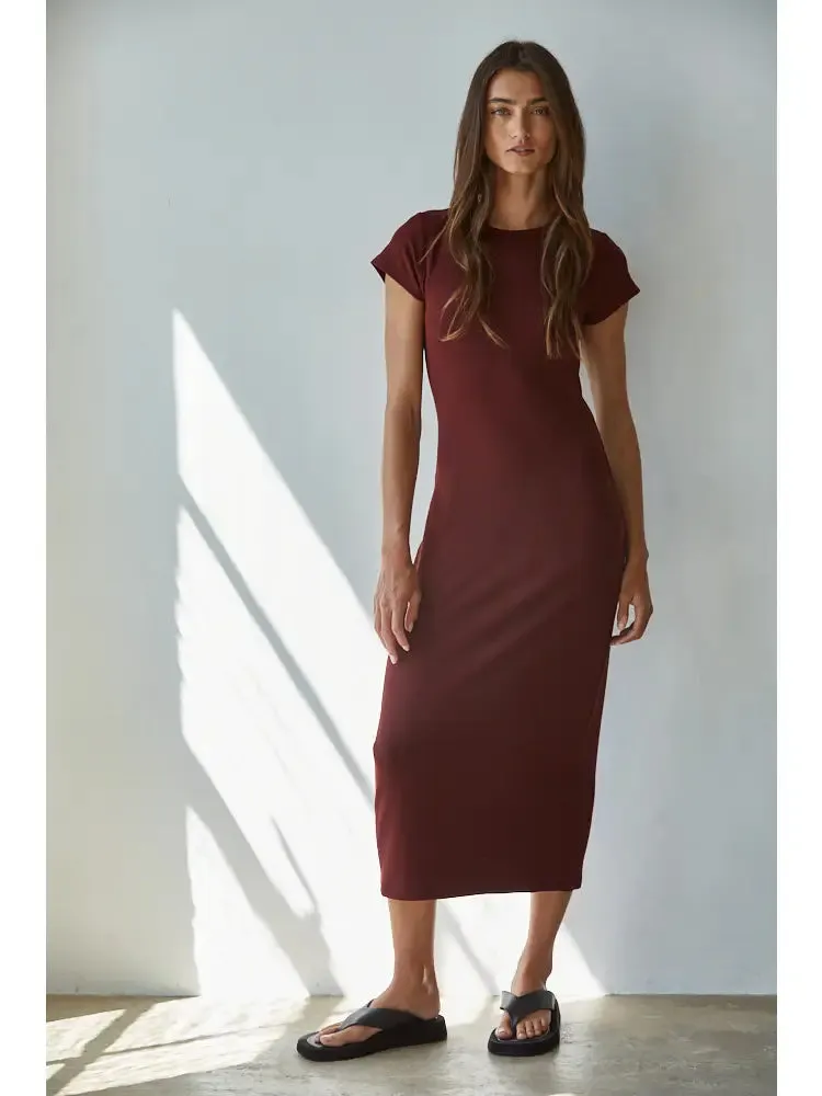Sylva Bodycon Midi Dress Knit sold by Sunbeam product image thumbnail 2