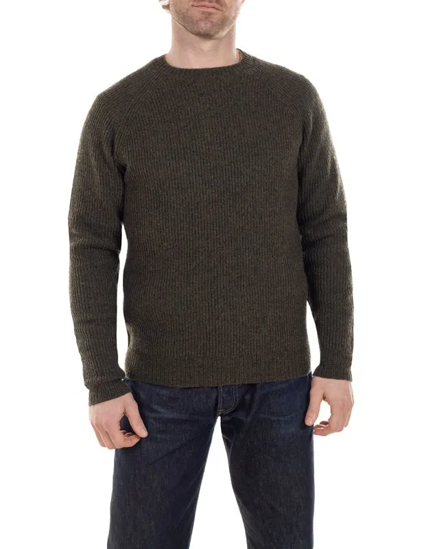 Men's Moss Ribbed Wool Crewneck Sweater sold by Sunbeam product image thumbnail 2