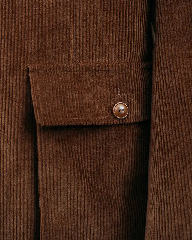 Corduroy Weekender Blazer- Brown sold by Sunbeam product image thumbnail 4