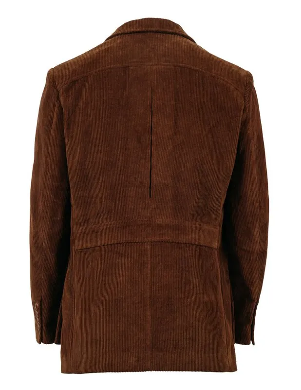 Corduroy Weekender Blazer- Brown sold by Sunbeam product image thumbnail 5