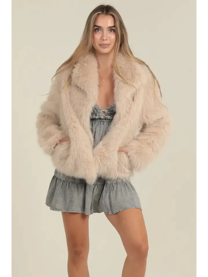 Faux Fur Jacket sold by Sunbeam product image thumbnail 3