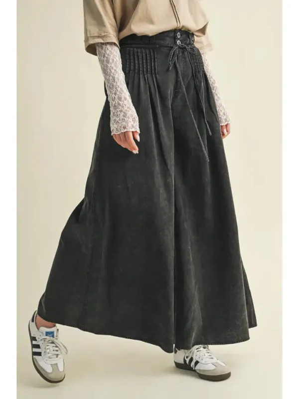 Pintuck Wide Leg Pants sold by Sunbeam