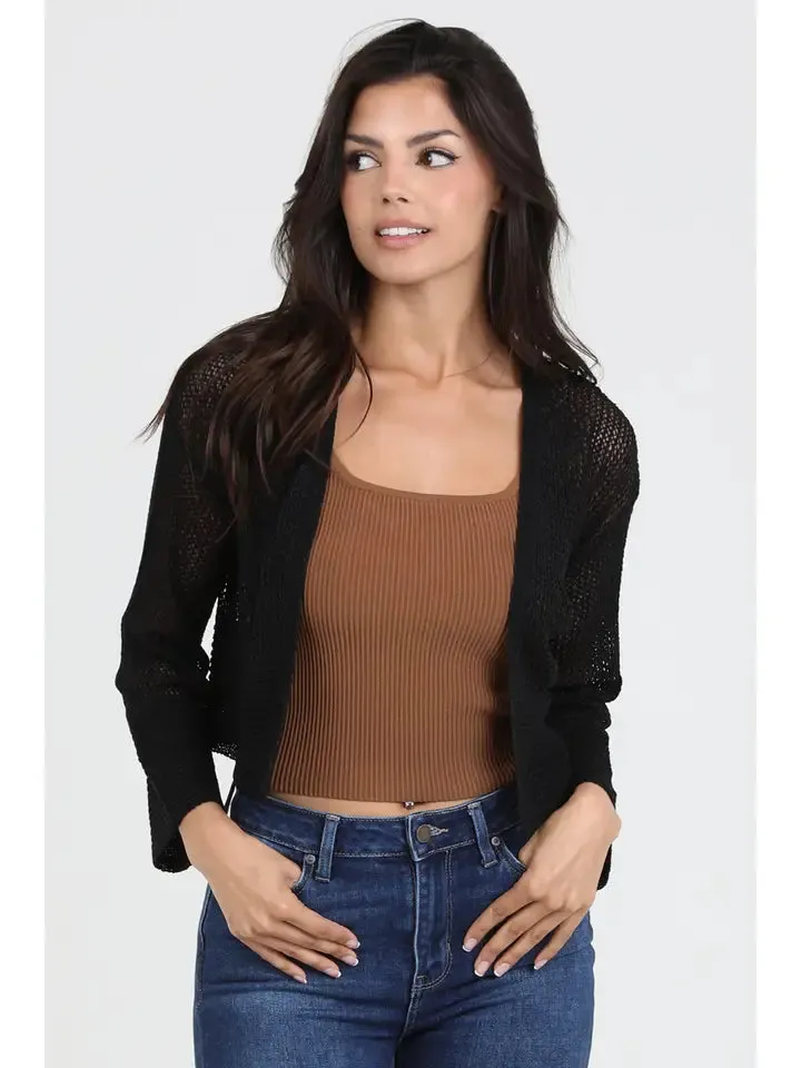 Light Weight Cardigan- Black sold by Sunbeam product image thumbnail 2