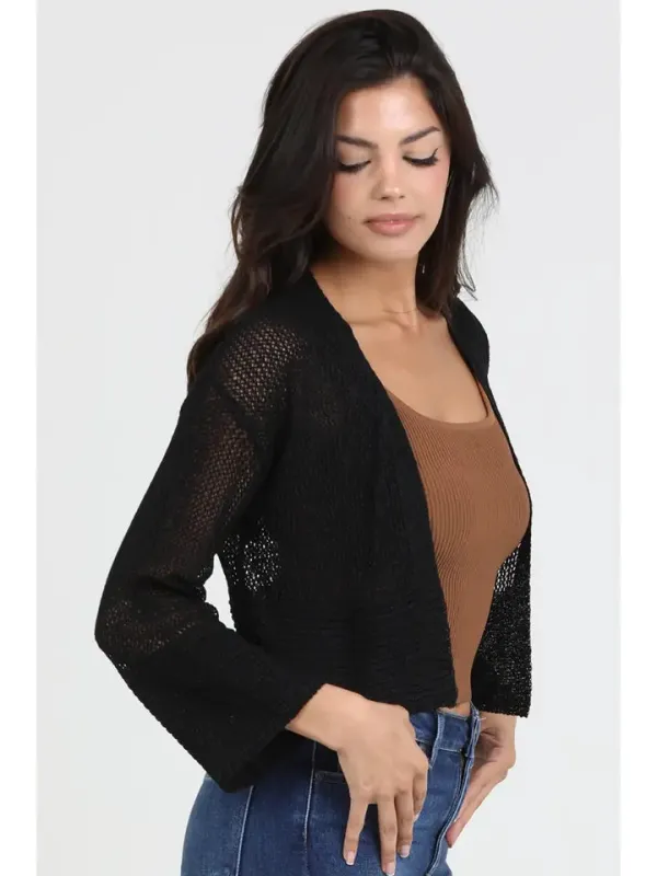 Light Weight Cardigan- Black sold by Sunbeam