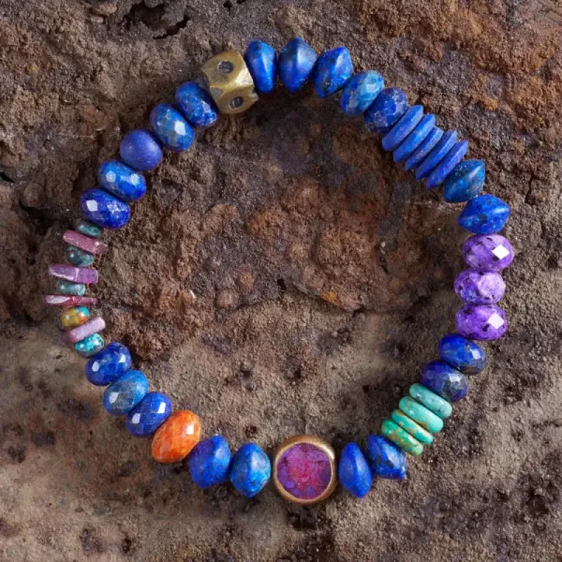 Queen of the Nile Lapis Bracelet sold by Sunbeam