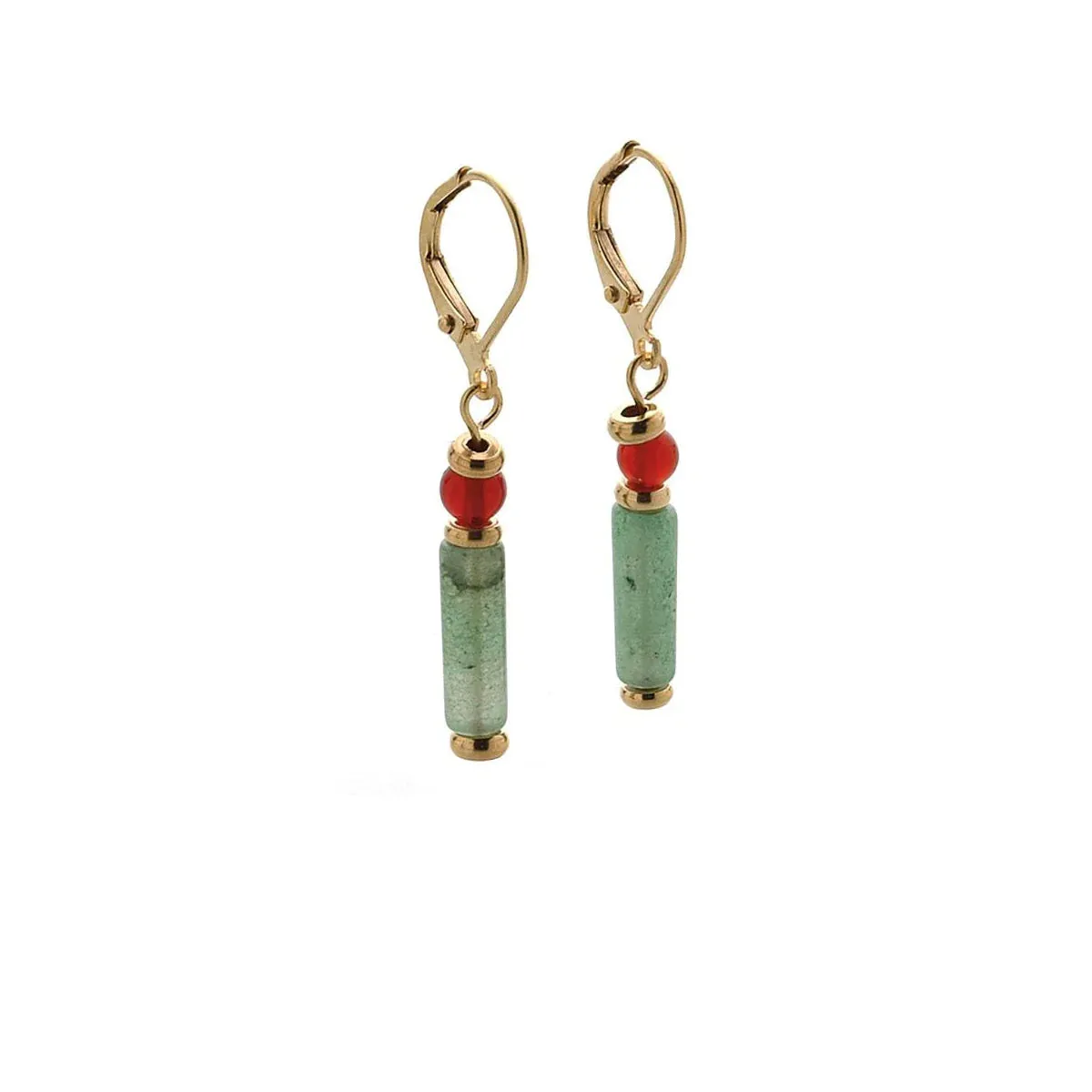 Adventurine Earrings sold by Sunbeam