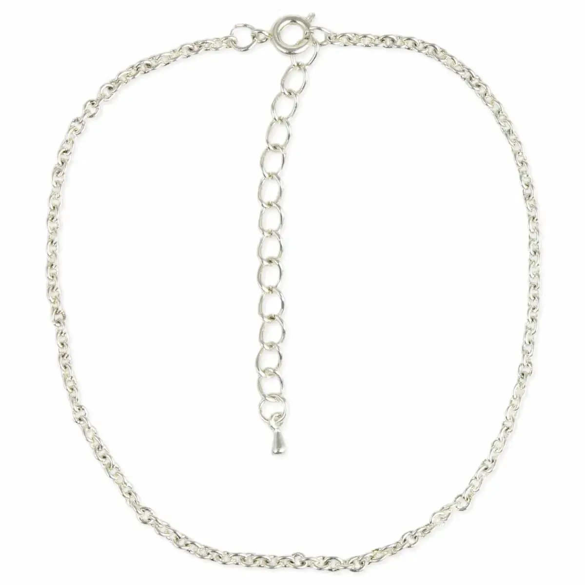 Classic Silver Chain Anklet sold by Sunbeam