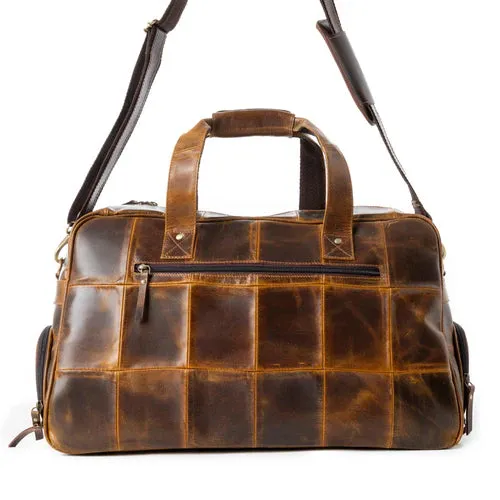 Rawhide Range Leather traveler Bag in Rodeo Tan sold by Sunbeam