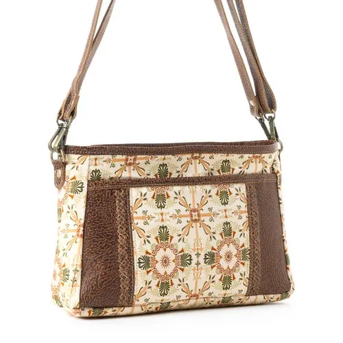 Wildflower Scroll Crossbody Bag in Heritage Beige sold by Sunbeam product image thumbnail 5