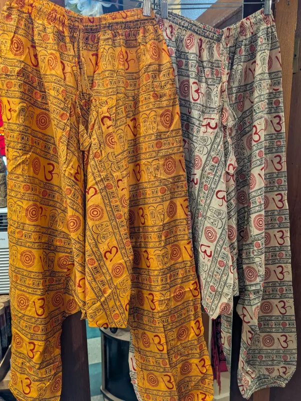 Yoga Om Pants sold by Sunbeam