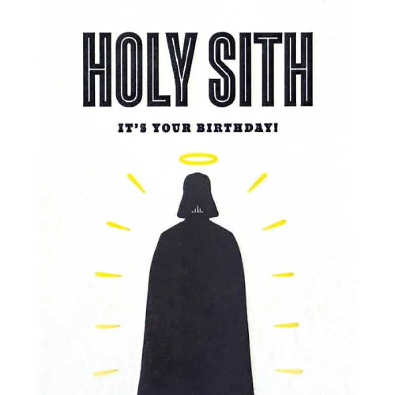 Holy Sith Birthday sold by Sunbeam