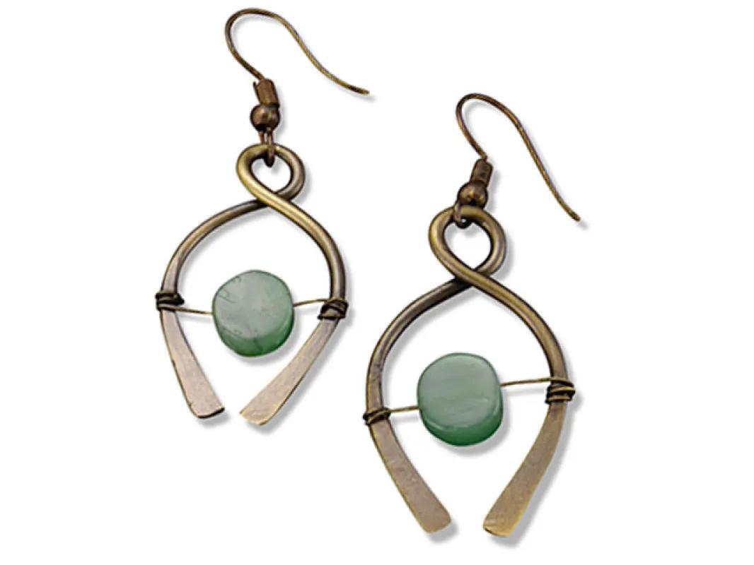 Aventurine Earrings sold by Sunbeam
