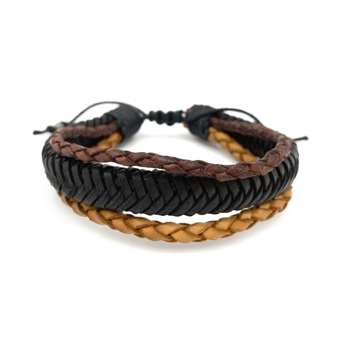 Aadi Men's Braided Leather sold by Sunbeam