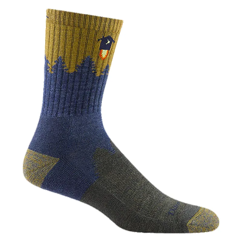 Men's Number 2 Micro Crew Midweight Hiking Sock - Denim Lrg sold by Sunbeam