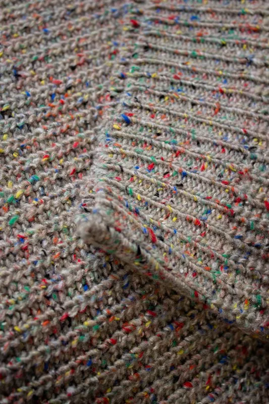 Donegal Crewneck Sweater- Tan sold by Sunbeam product image thumbnail 3