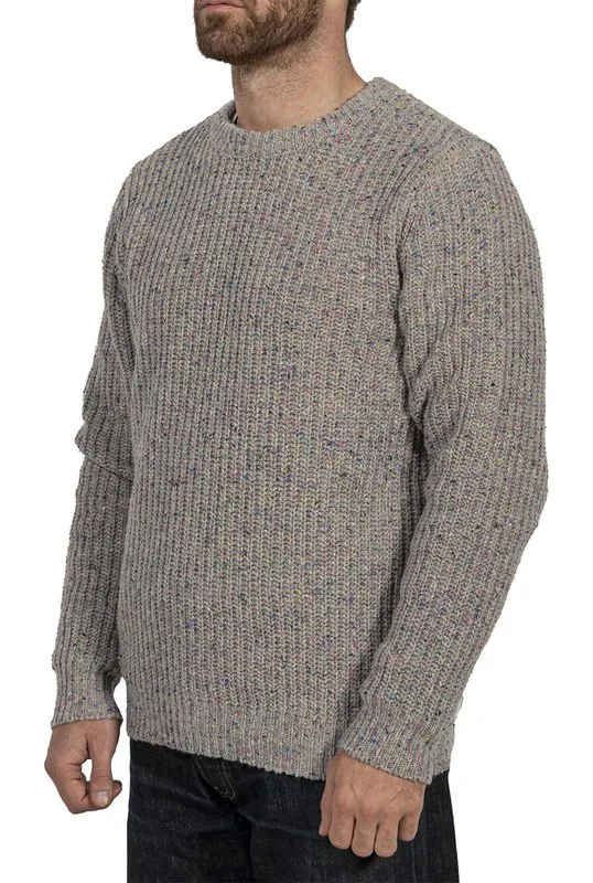 Donegal Crewneck Sweater- Tan sold by Sunbeam product image thumbnail 2