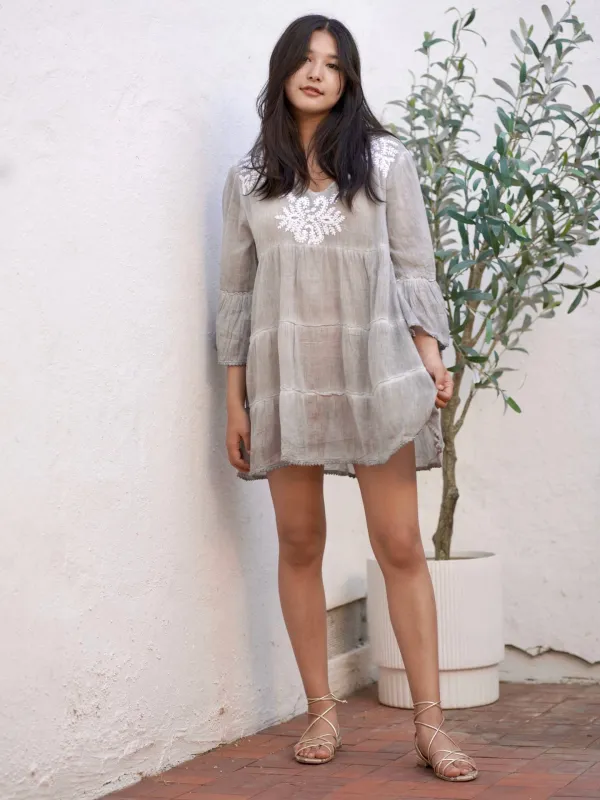 Anastasia Emb Kaftan Dress sold by Sunbeam