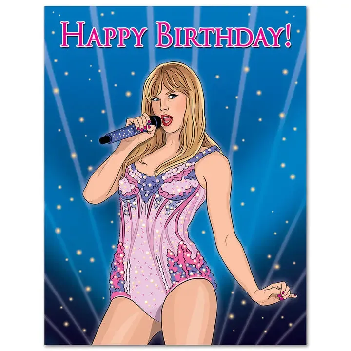 Taylor Greatest Era Birthday Card sold by Sunbeam
