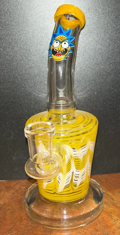 Rick Glass Smoking Pipe sold by Sunbeam