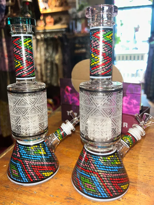 Colorful Smoking Glass Pipe sold by Sunbeam