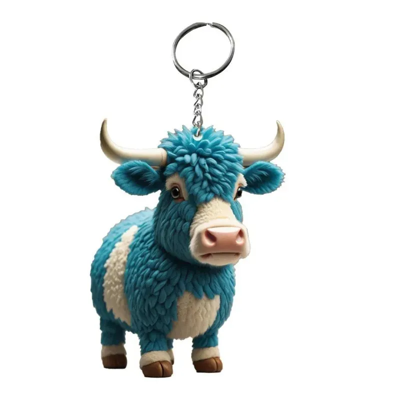 Cattle Keychain sold by Sunbeam