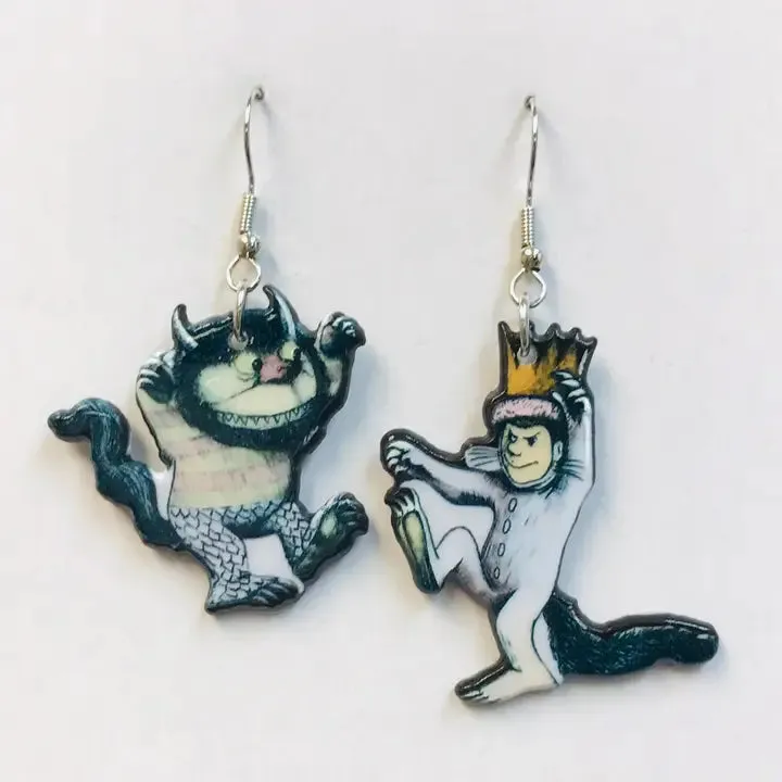 Monster and Prince Earrings sold by Sunbeam