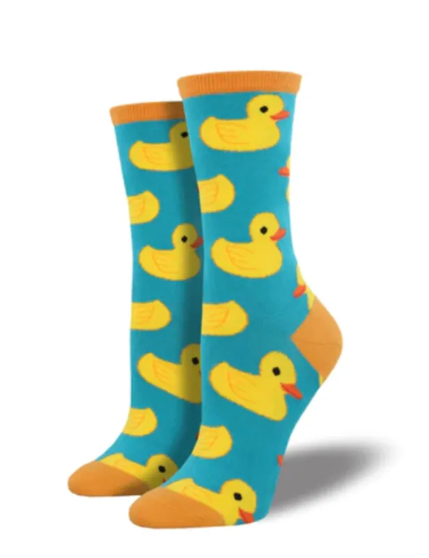 Women’s Rubber Ducky Sock sold by Sunbeam