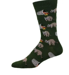 Trash Bandit Men's Socks - Green sold by Sunbeam