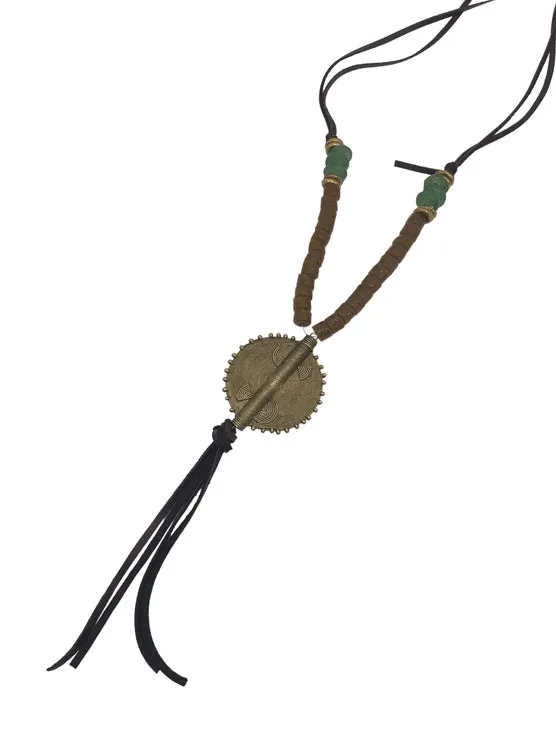 Avon Necklace- Green sold by Sunbeam