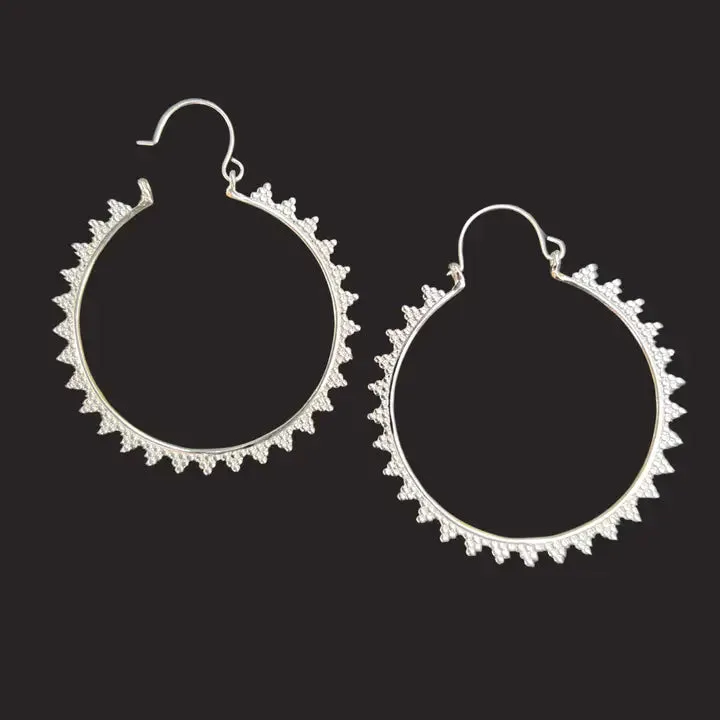 Lightweight Brass Silver Tone Solar Flare sold by Sunbeam