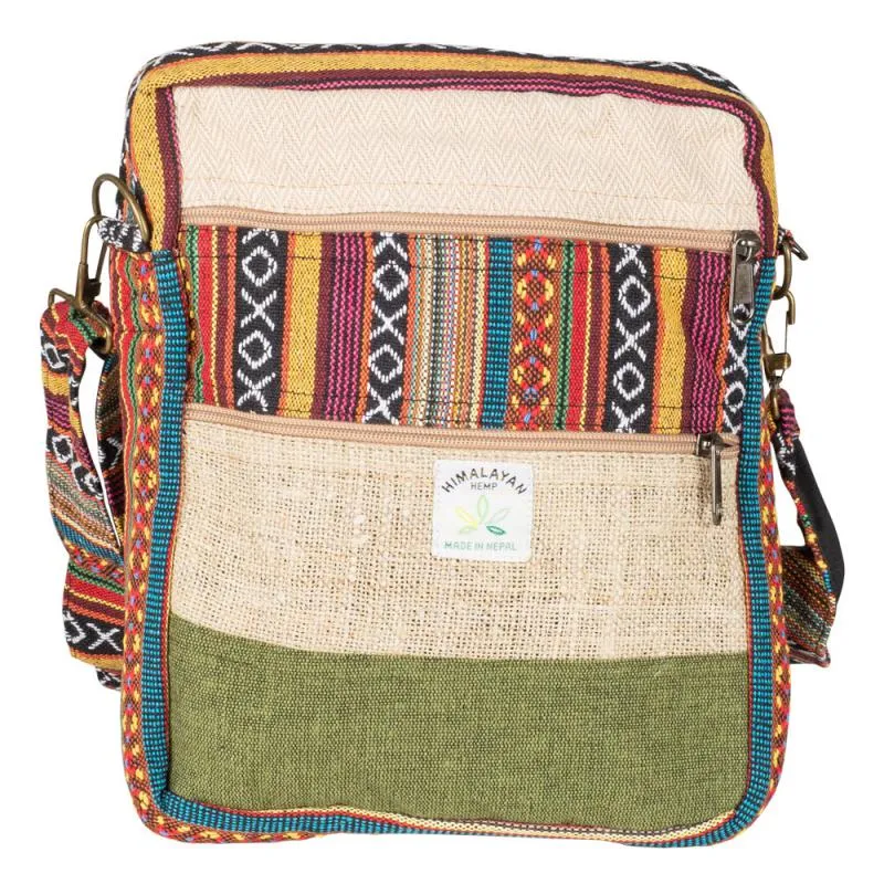 Hemp Crossbody Multi Color sold by Sunbeam
