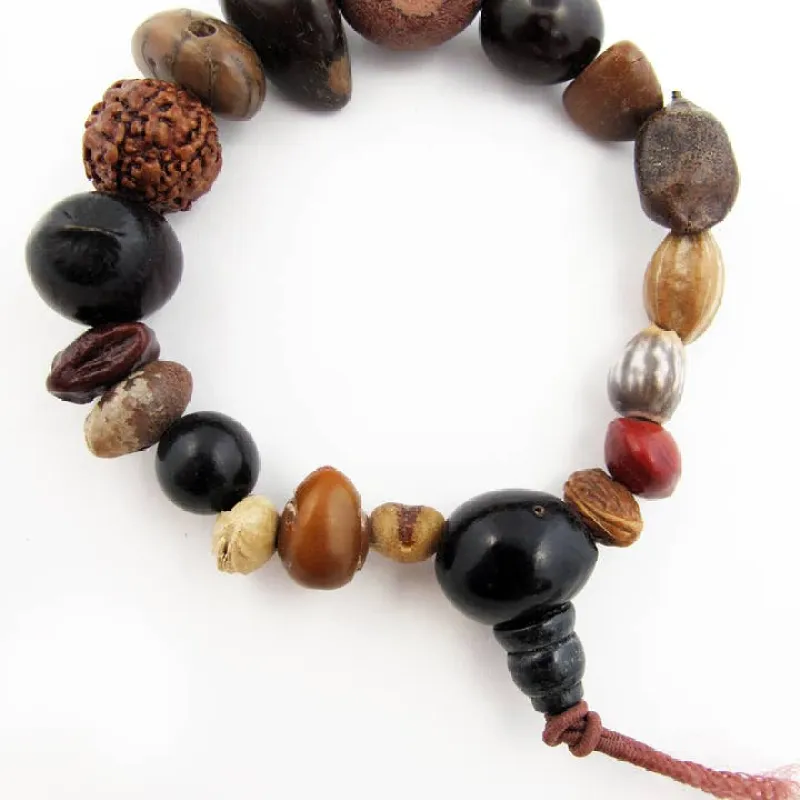 Bodisu Seed Mala Bracelet sold by Sunbeam