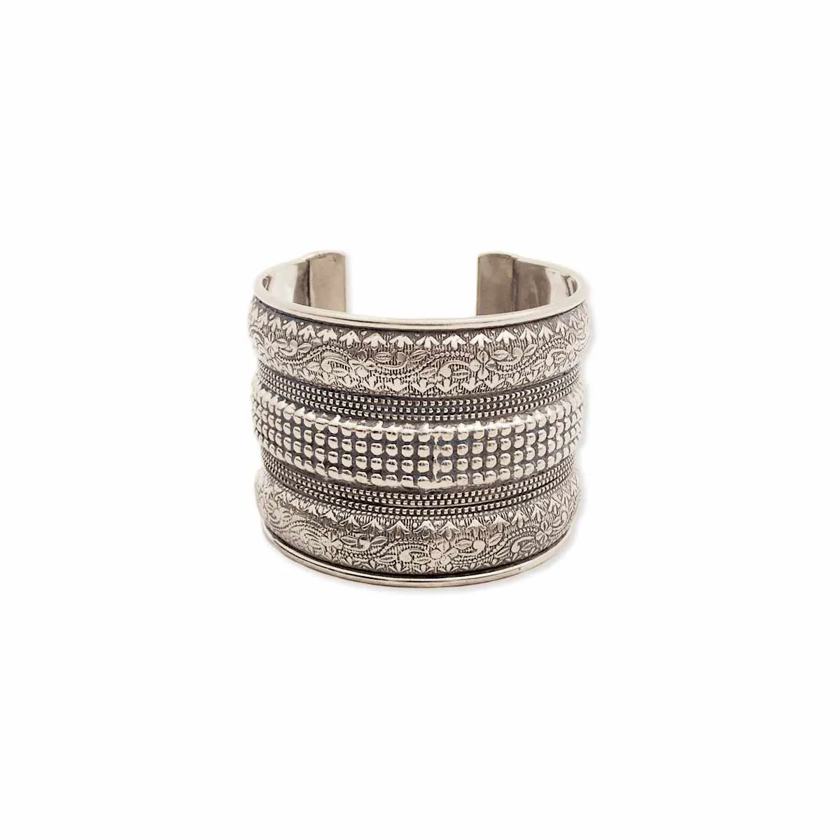 Bali Bazaar Silver Cuff Bracelet sold by Sunbeam product image thumbnail 2
