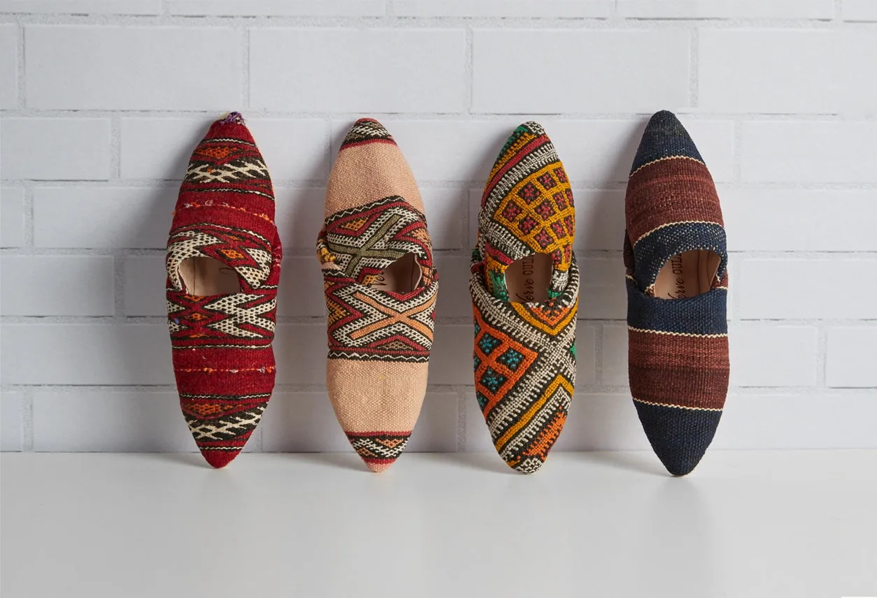 Moroccan Kilim Slippers sold by Sunbeam product image thumbnail 2