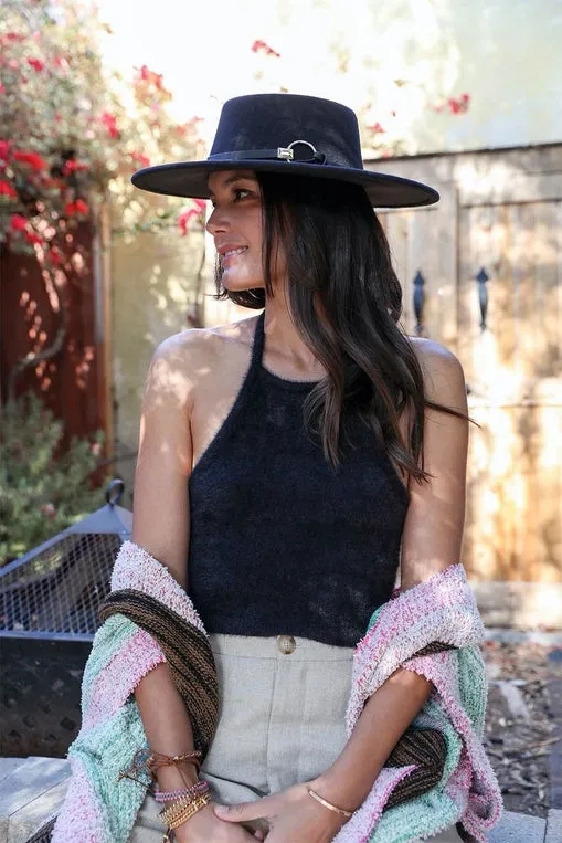 Comfortable Soft Halter Crop Top sold by Sunbeam