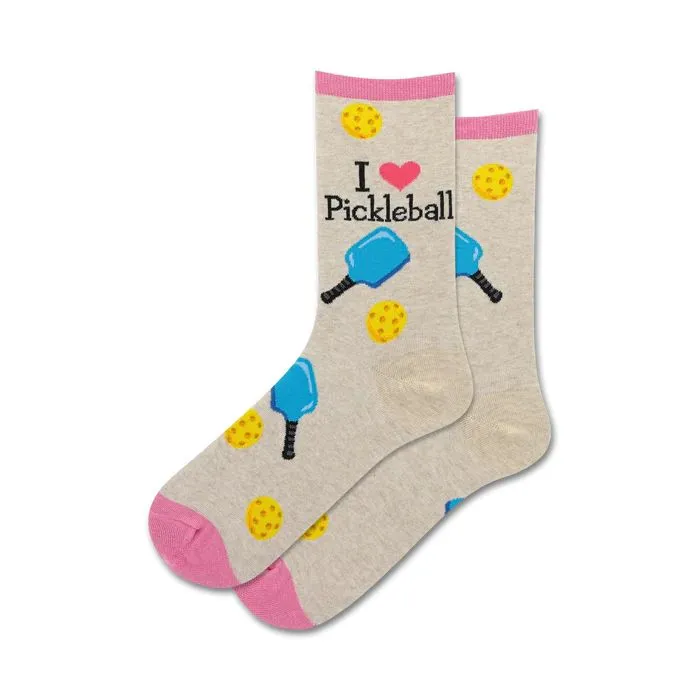 Women's Pickleball Crew Socks sold by Sunbeam