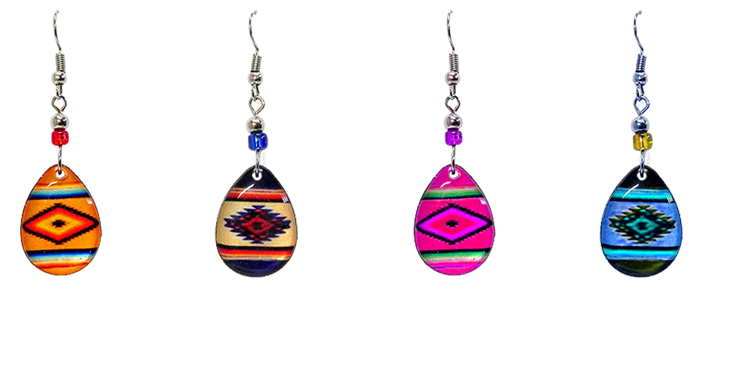 SOUTHWEST STYLE ACRYLIC EARRINGS sold by Sunbeam