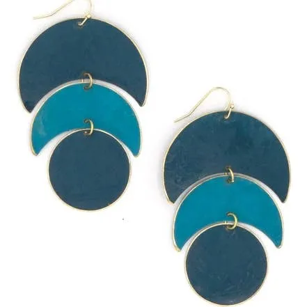 Moon Phase Earrings sold by Sunbeam