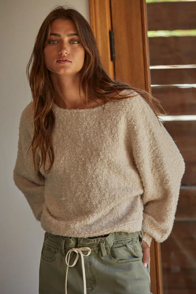 The Lyra Pullover - Natural sold by Sunbeam