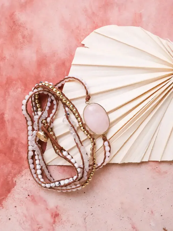 Gemstone Bracelet & Necklace sold by Sunbeam