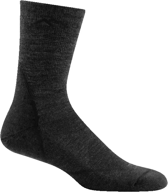LIGHT HIKER MICRO CREW LIGHTWEIGHT HIKING SOCK MEN'S Black sold by Sunbeam