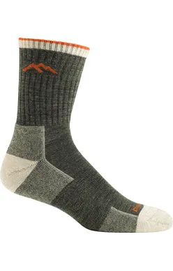 Men's Olive Hike/Trek Micro Crew Midweight with Cusion sold by Sunbeam