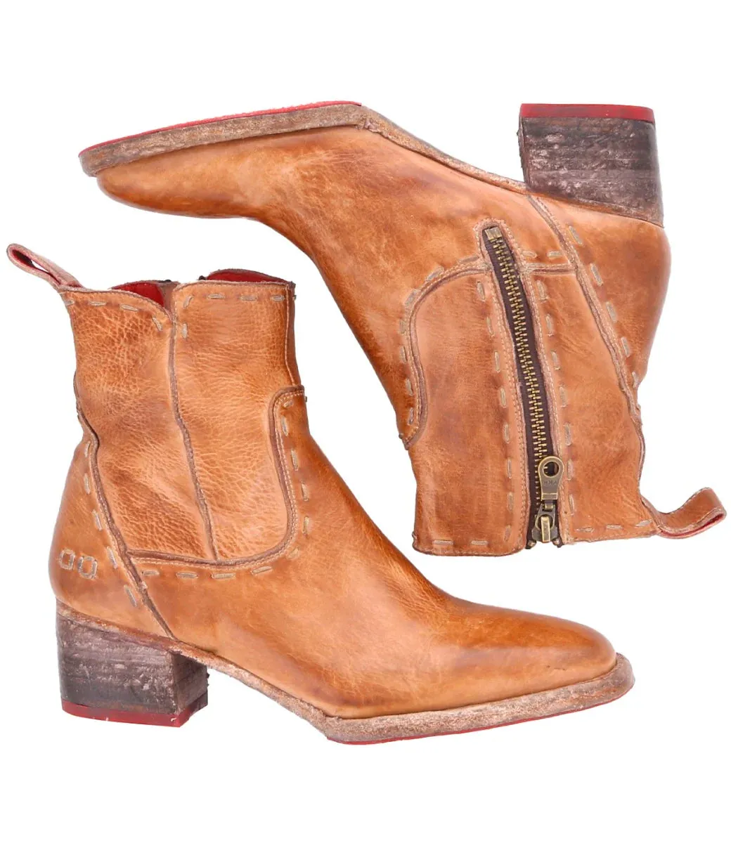 Merryli Ankle Bootie - Tan Rustic sold by Sunbeam product image thumbnail 4