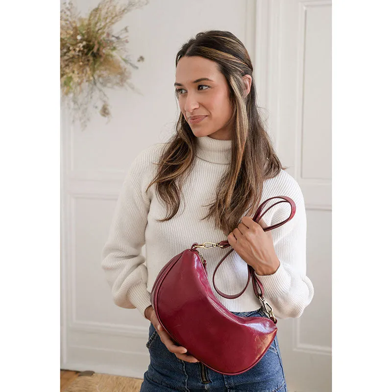 Rosalind Glossy Crossbody Bag sold by Sunbeam