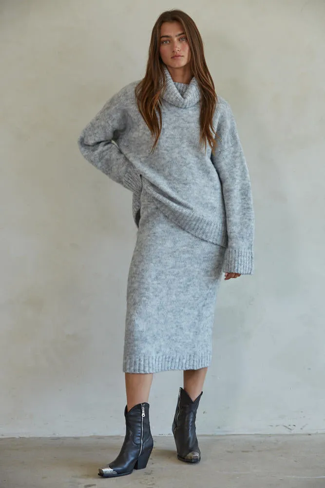 Robyn Skirt -Heather Grey sold by Sunbeam product image thumbnail 4