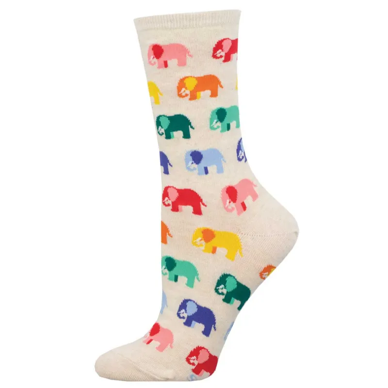 Elephant in the Room Women's Socks sold by Sunbeam