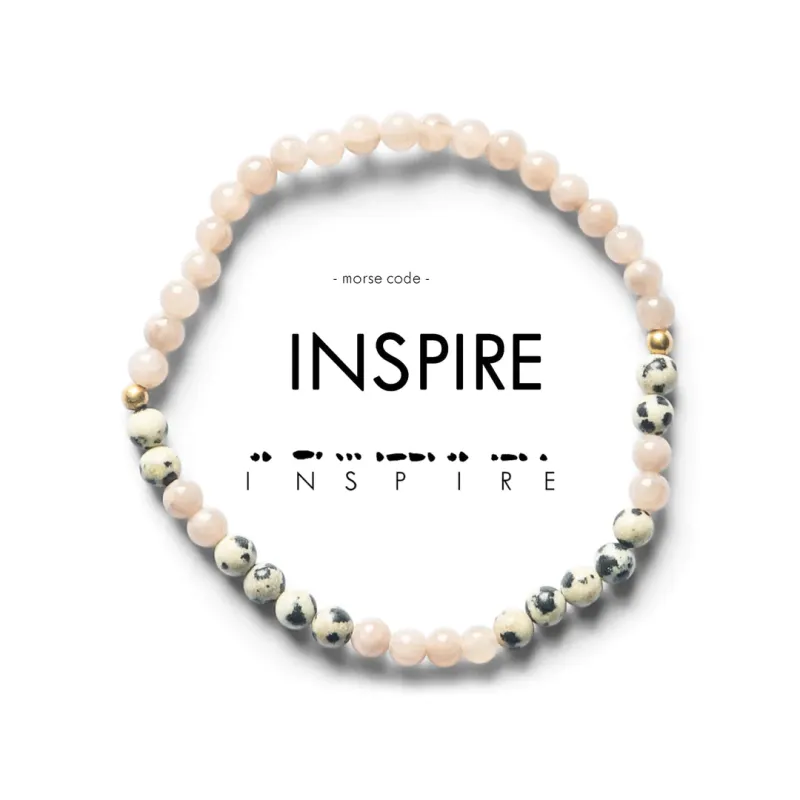 Inspire Morse Code Bracelet sold by Sunbeam