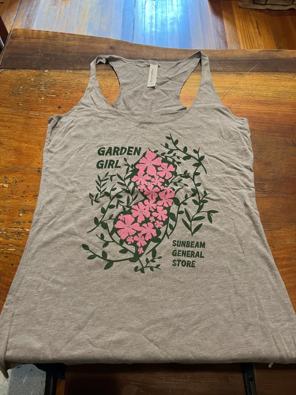 Garden Girl Womens Tank Top sold by Sunbeam
